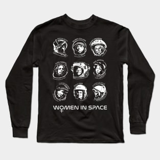 Women in Space combo Long Sleeve T-Shirt